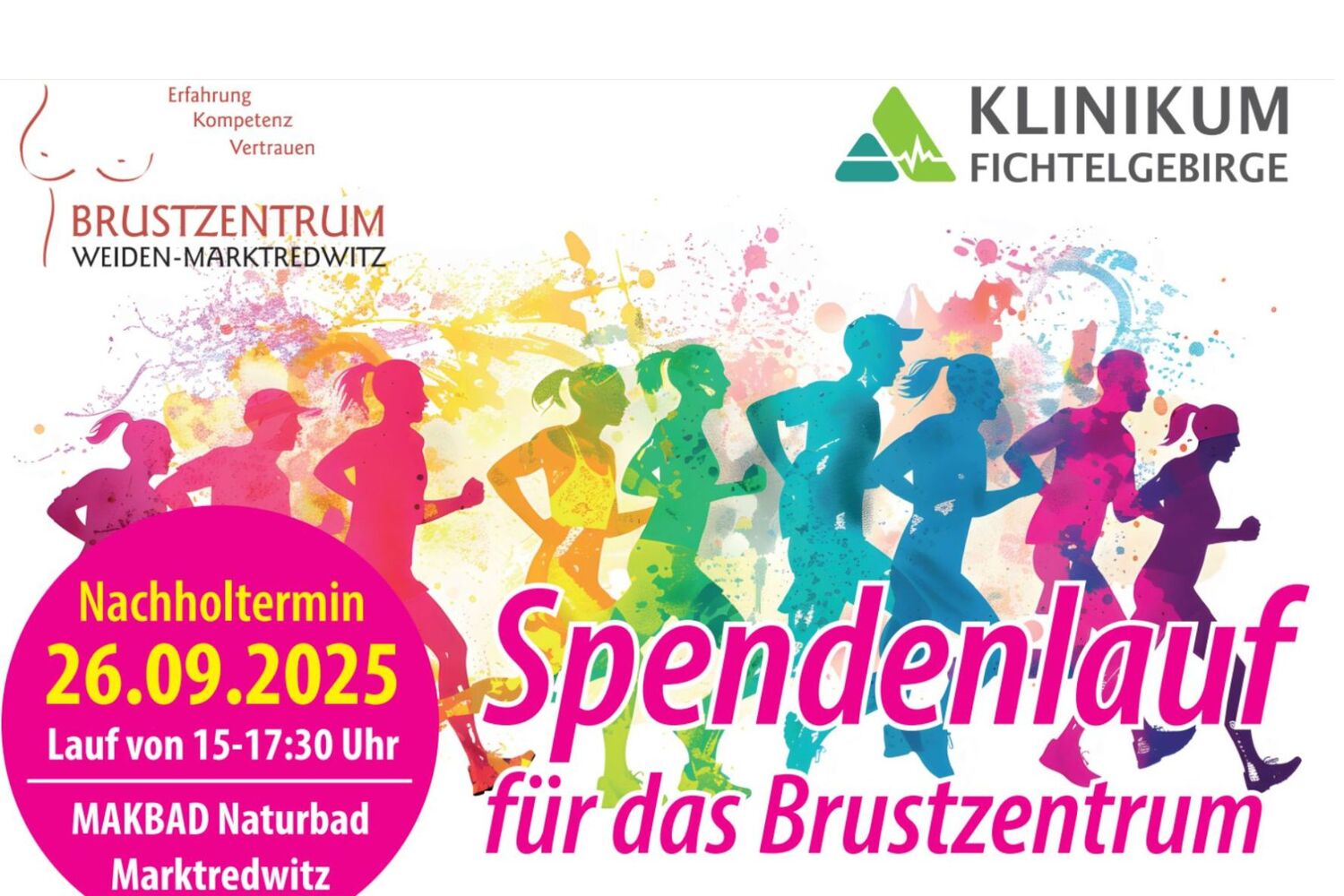 Ersatzveranstaltung für den Spendenlauf für das Brustzentrum