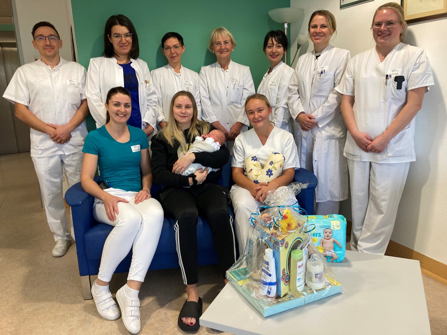 Freudige Ankunft des 400. Babys 